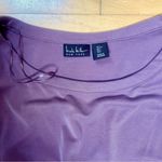 NWOT Nicole Miller New York Mauve Jersey Mini Dress, Size Large Purple Photo 7
