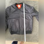 Subdued inner padded Winter Cropped Jacket. Unisex. Black Size L Photo 11