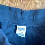 PINK - Victoria's Secret  Black Sweatpants with Adjustable Drawstring Photo 2