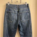 AGOLDE Riley High Rise Straight Leg Crop Jeans Raw Step Hem Disguise Size 25 Photo 8
