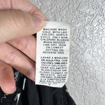 My Michelle  Midi Skirt M Black Floral Whimsigoth Lettuce Hem Romantic Vamp Photo 5