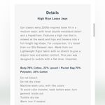 Abercrombie & Fitch  Light Blue High Rise Loose Jean Size 24/00R Photo 14