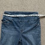 Rock & Republic Blue Skinny Jeans with Eyelet Detail Photo 6