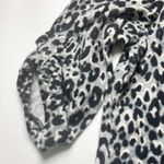 Rebecca Malone  Petites Women's Animal Print Bejeweled  Sweater Sz PL Photo 1