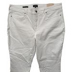 NYDJ NEW Marilyn Ankle Jeans Size 18W White Cuffed Lift X Tuck Straight Denim Photo 3