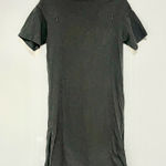 Old Navy  Maternity Nursing Dark Gray T-Shirt Dress Photo 0