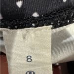 Lululemon Pace Tight Full-on Luxtreme Static Mist Black White Women's Size 8 Photo 6