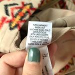 Breckenridge Western Tribal Printed Zip Up Shirt Jacket Shacket in Stone Photo 10