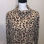 Anthony Richards leopard print long sleeve turtleneck shirt Black Size 3X Photo 1