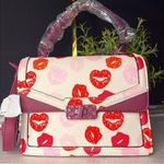 ALDO Lips Satchel Bag With Crossbody Strap NWT Photo 0