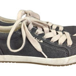 Taos Women's Star‎ Canvas Sneakers Gray Lace Up Comfort Casual Shoes Size 6.5 Photo 0