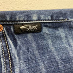 Silver Jeans  Size 26 Suki Capri Dark Wash Blue Denim Mid Rise Cropped Western Photo 1