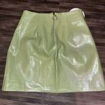 Princess Polly Green Floral Mini skirt Photo 1