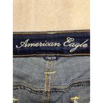 American Eagle  Outfitters Womens Boy Fit Stretch Jeans Dark Wash Size 0 Photo 1