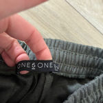 New ONE5ONE Women Charcoal Grey Jogger Sweatpants Size S Casual Comfort Gray Photo 2