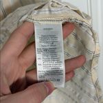 Madewell  Drapey Oversized Boyshirt in Stripe Ecru Relaxed Button Down size M Photo 3