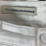 Anthropologie White Script Fray Hem Jeans From Pilcro & The Letterpress 32 Photo 4