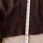 H&M  Women’s Knit Burgundy & Black Cardigan Sz Small Photo 4