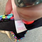 Victoria's Secret Victoria’s Secret 36C Gold Strappy Back Neon Color Dot Underwire Bandeau Bikini Photo 4