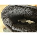 UGG  Australia Ultra Short 5225 Black Pull On Boots Sz 7 Suede Sheepskin Winter Photo 8