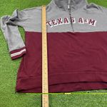 Victoria's Secret Y2k  Texas A&M 1/4 Zip M Pink 5th & Ocean Retro Aggies Sweater Photo 3
