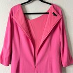 Escada Barbie Pink Sheath Dress Size 42 Photo 5