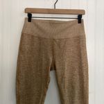 Alo Yoga Alosoft High-Waist Lounge Legging in Caramel Heather Size L Photo 3