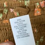 Aerie NWT  Smocked Floral Crop Top Photo 2