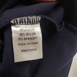 superdown Rockie One Shoulder Dress In Navy Size Small Photo 6