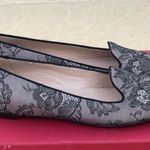 Valentino Garavani Valentino women’s Caviar Crystal Lace smoking slipper flats size IT 36.5 US 6.5 Photo 10