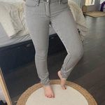 Club Monaco Black White Striped Skinny Jeans Photo 0