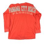Panama City Beach Small US Vintage Long Sleeve Pullover Crew Neck T Photo 1