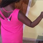 Skies Are Blue Skies blue hot pink dress! Pre loved Photo 1