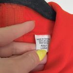 Long Sleeve Turtleneck Brief Bodysuit Orange Size L Photo 5