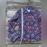 Pendleton  Jacobian Floral Paisley Cotton Zip-Up Jacket, Size XS Photo 7