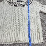 Ralph Lauren Polo  Cable Knit Fair Isle Wool Sweater XS Nordic Sample Rare Photo 6