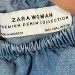 ZARA  Off-Shoulder Ruffle Sleeve Mini Dress, Large Photo 2