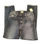 Hudson Women's High-Rise Straight Crop Jeans Blue Size 26 Photo 1