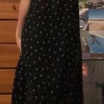 Handmade Reversible Floral Dress Blue Size XL Photo 0