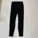 Lululemon Black High Rise Leggings Size 6 | Yoga Pants Athleisure Activewear Photo 1