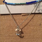 Mudd π Blue & Silver Anchor Bracelet Set Photo 2