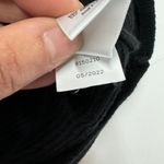 1. State  Sweater Womens Medium Black Balloon Sleeve Ribbed‎ Knit V Neck Photo 7