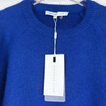 Endless Rose  Blue Crew Neck Sweater with Cut Out Sleeves Size Large Photo 7