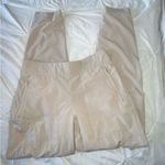 Athleta  Chelsea Cargo Lined Ivory/Cream Colored Pants  S/631619-05  SIZE 6 Photo 2