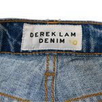 Derek Lam Denim Womens 27 Metallic Denim Jean Shorts Photo 6