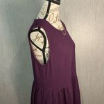 Nine Britton NWT Rich Purple Midi Dress Size Large Photo 5