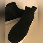 Rebecca Minkoff women black suede platform sneaker boots US 9.5 Photo 4