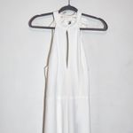 Lulus White Open Back Sleeveless Jumpsuit NWT Size Large White Cocktail Jumpsuit Photo 4