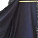 H&M Blue Sequin Open Front Cardigan Size 6. Photo 4