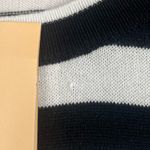 New La Ligne Black and white striped sweater short sleeve shirt cotton size XL Photo 3